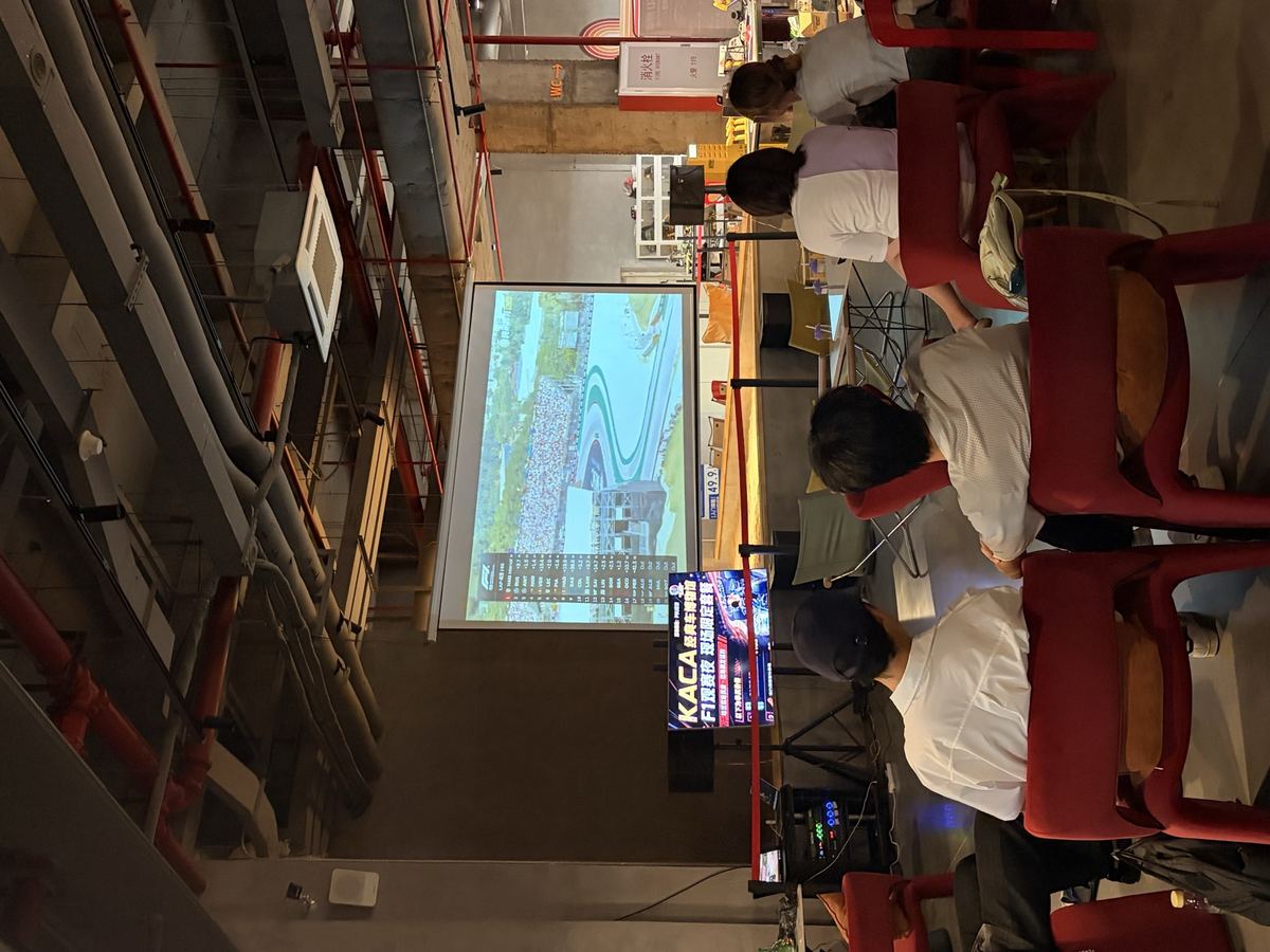 KACA F1 线下观赛现场